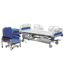 Multi Use High Quality ABS Guardrail 3 Function Adjustable Hospital Electric ICU Bed